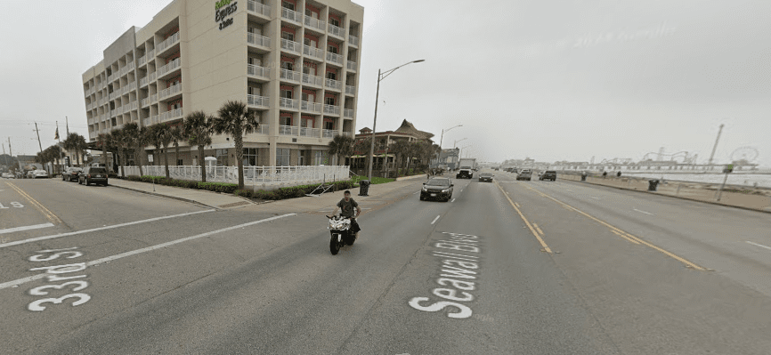 Galveston Motorcycle Accident
