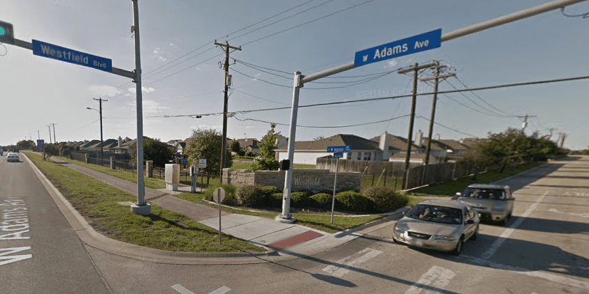 Temple Motorcycle-Pedestrian Accident