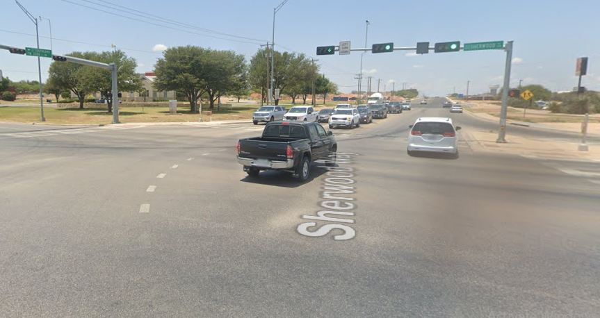 San Angelo Two-Vehicle Collision