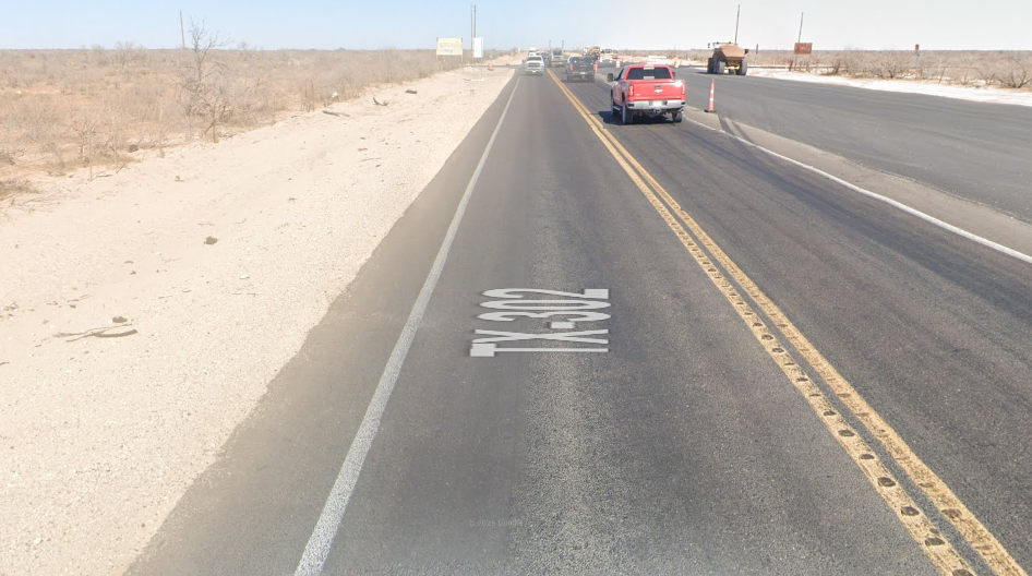 Winkler County Rear-End Collision