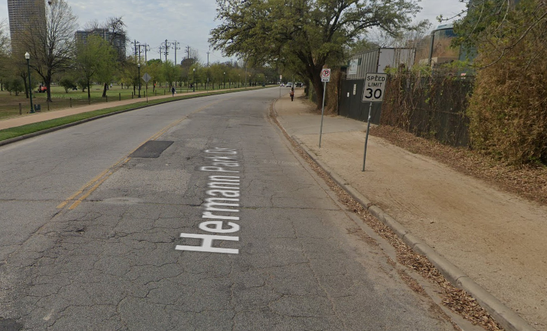 Houston Train-Pedestrian Accident